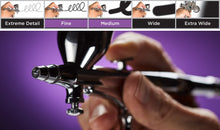 Load image into Gallery viewer, HP.CP - HIGH PERFORMANCE PLUS IWATA AIRBRUSH 0.3mm Gravity Feed